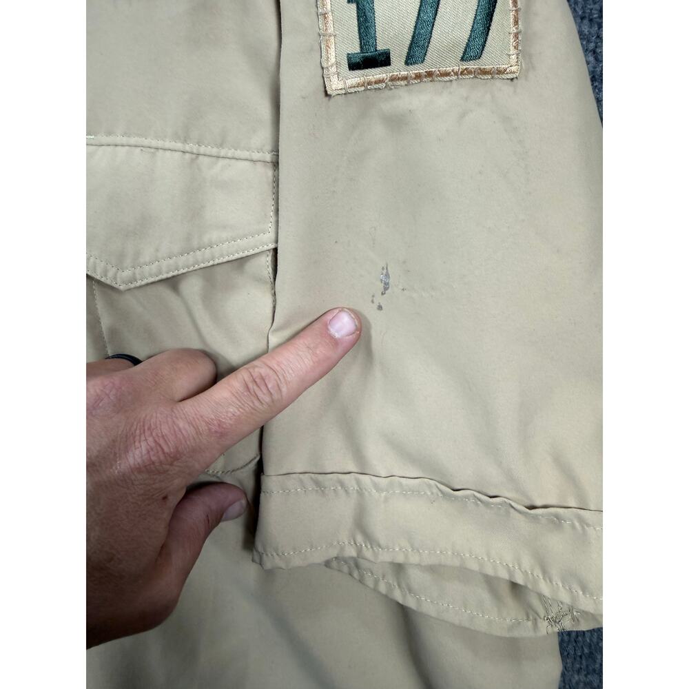 Boy Scouts Of America Uniform Shirt Men's Large Vented Patchwork Scouting - Picture 2 of 9